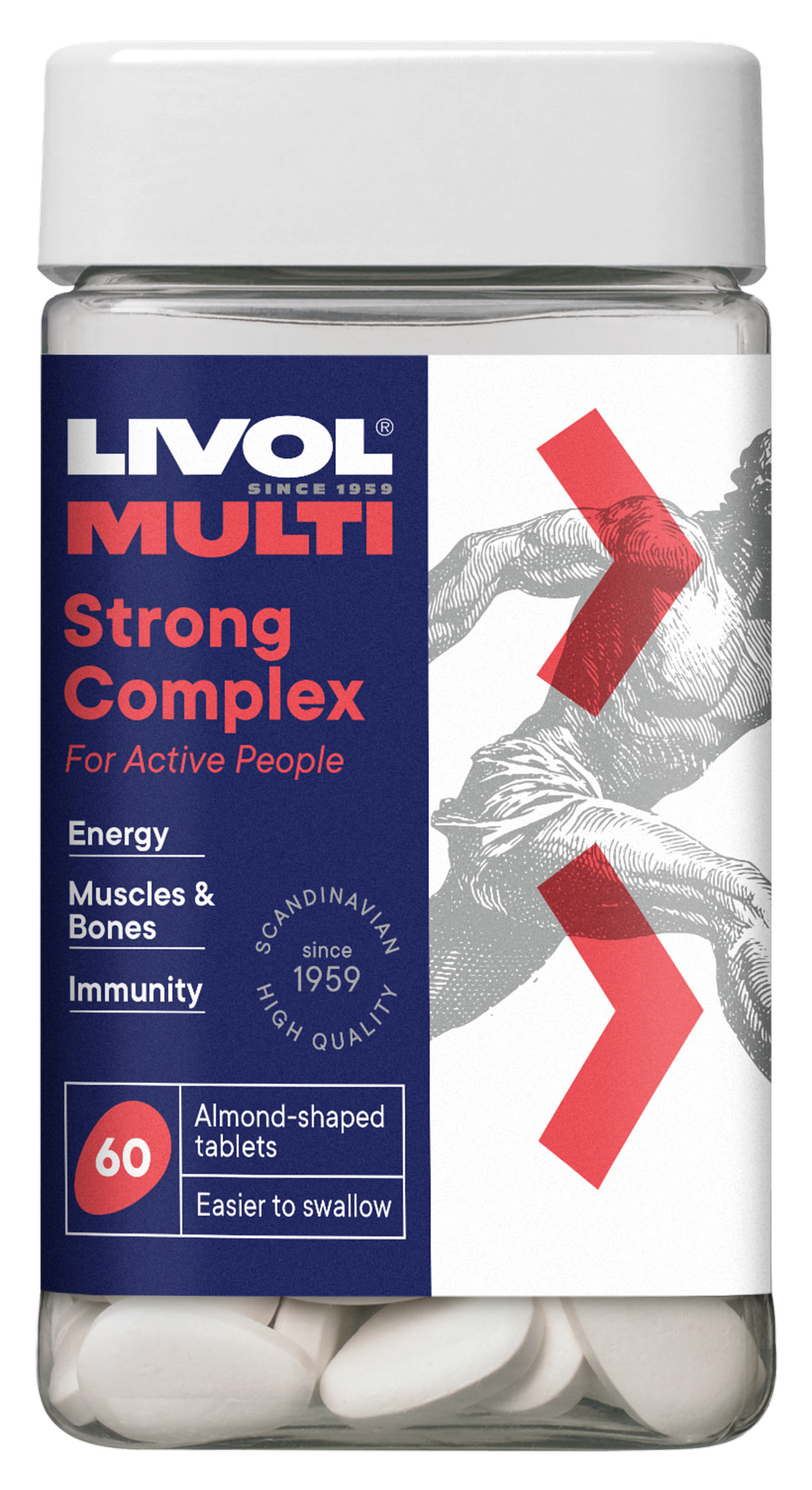LIVOL Multi Strong Complex tabletes, 60 gab. - Piegāde visā Latvijā ...