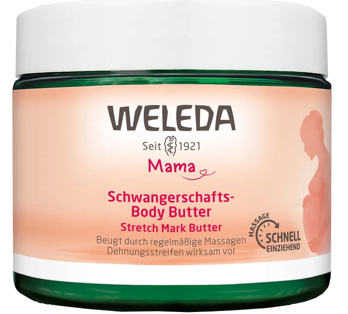 WELEDA Mama против растяжек масло для тела, 150 мл | Mēness aptieka