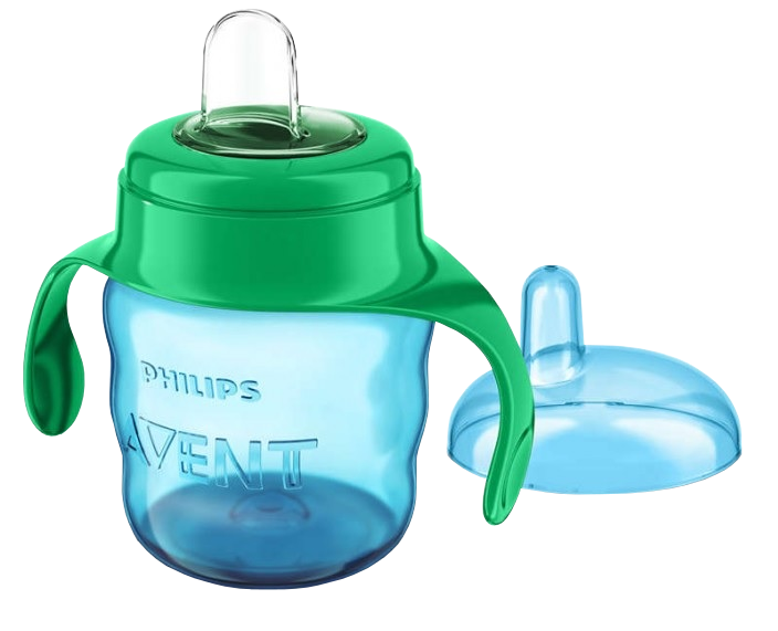 PHILIPS Avent Easy Sip 6м+, 200 мл (зеленая) поильник с ручками, 1 шт ...