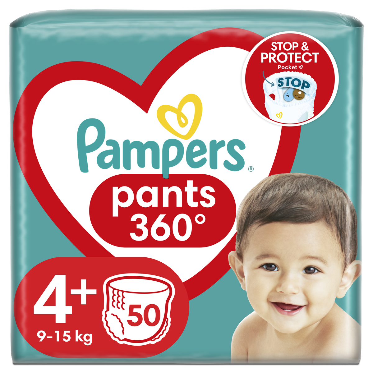 PAMPERS Harmonie Nappy Pants 5 (12-17 kg) nappy pants , 20 pcs.