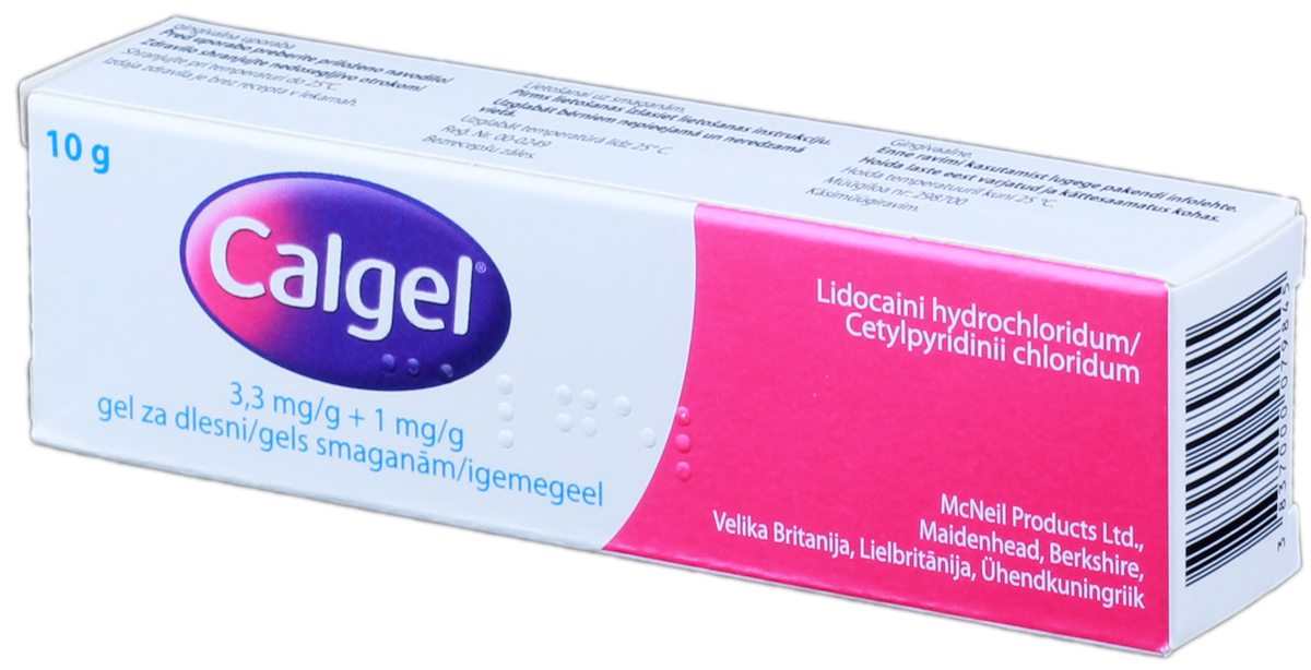 CALGEL гель для дёсен, 10 г | Mēness aptieka
