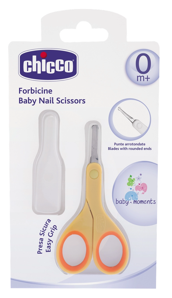 Canpol babies Round Tip Baby Nail Scissors without Cover