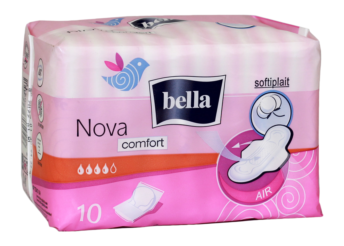 BELLA Nova Comfort Softiplait higiēniskās paketes, 10 gab. - Piegāde ...