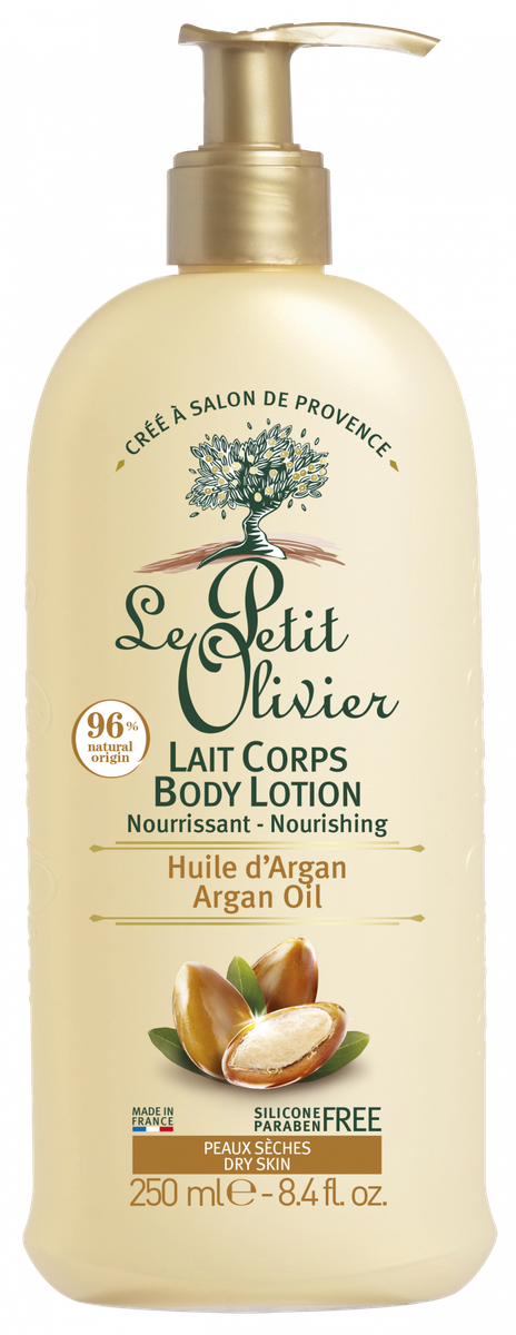 LE PETIT OLIVIER Argan Oil body lotion, 250 ml