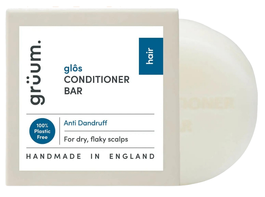 GRUUM Glos Zero Plastic AntiDandruff conditioner bar, 50 g Mēness