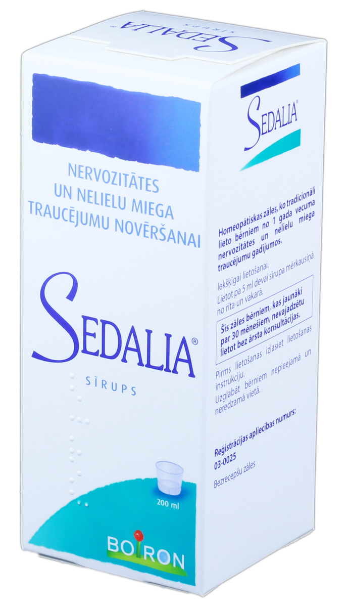 SEDALIA syrup, 200 ml Mēness aptieka