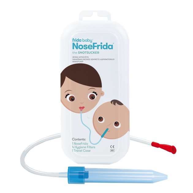NOSEFRIDA Baby nasal aspirator 1 pcs. M ness aptieka