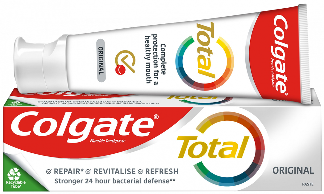 COLGATE Total Original toothpaste, 75 ml | Mēness aptieka