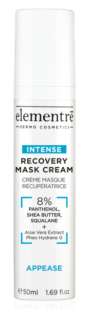 ELEMENTRE Panthenol,Shea butter 8% facial mask, 50 ml | Mēness aptieka