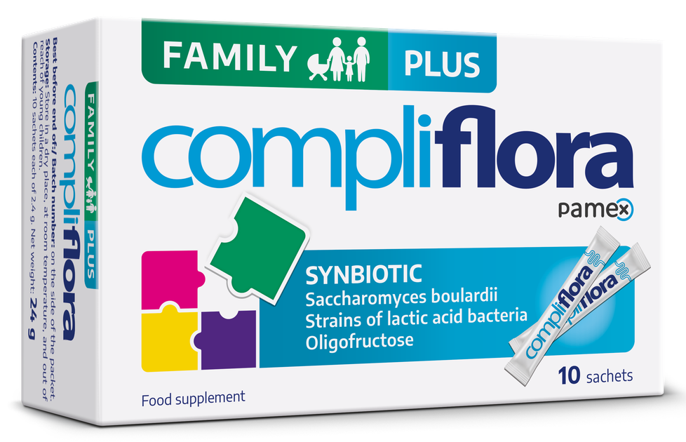 COMPLIFLORA Family Plus sachets, 10 pcs. | Mēness aptieka