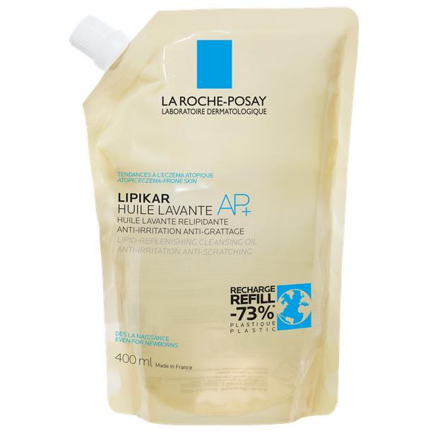 LA ROCHE-POSAY Lipikar AP+ Refill, 400 ml | Mēness aptieka