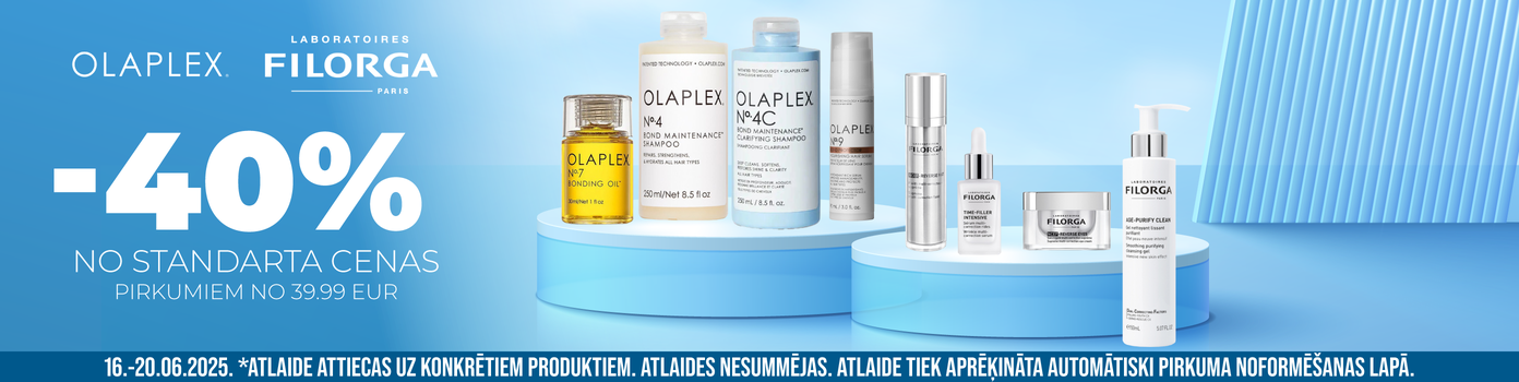 Filorga and Olaplex discounts -40%