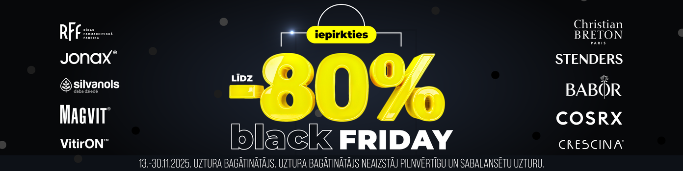 Black Friday up to 80%
