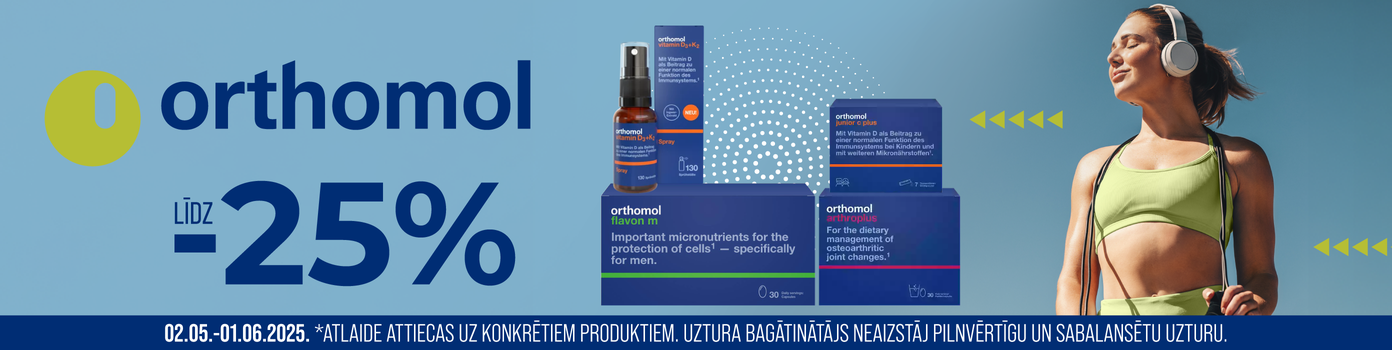 Discounts on ORTHOMOL products up to -25%
