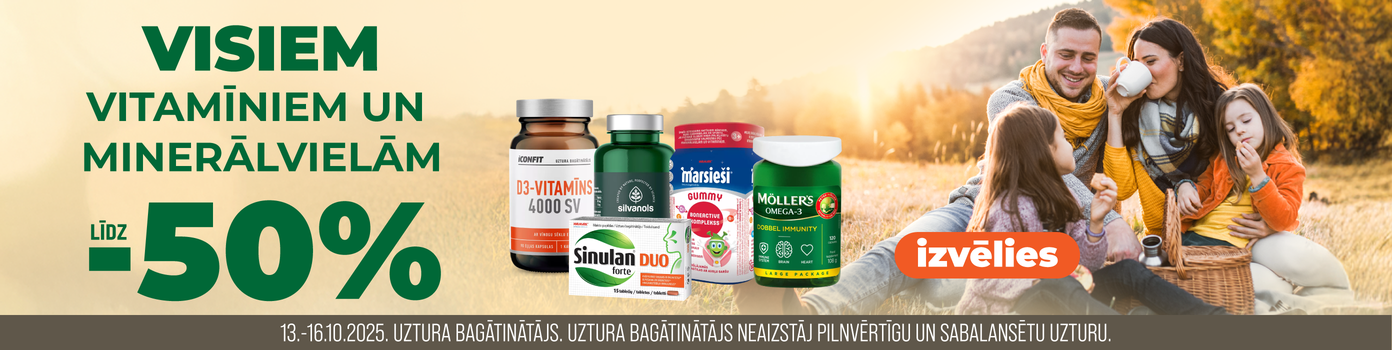 Vitamīni līdz 50