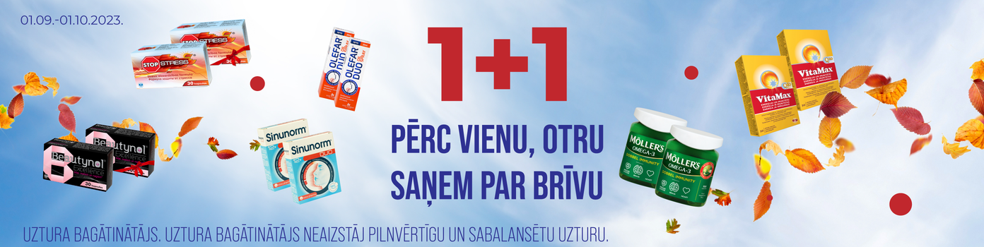 Pērc vienu, otrs par brīvu
