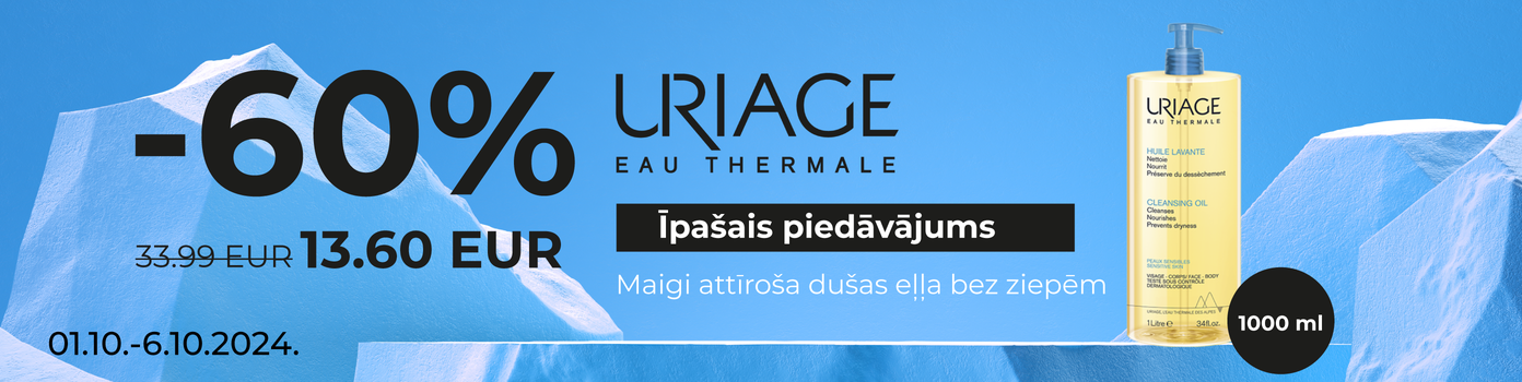 URIAGE Cleansing oil dušas eļļai -60%