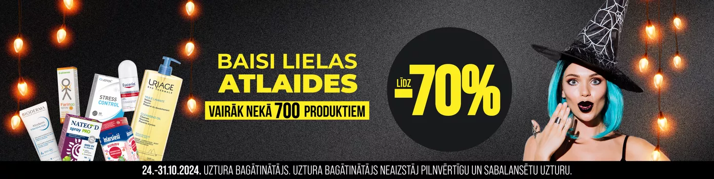 Baisi lielas atlaides līdz -70%