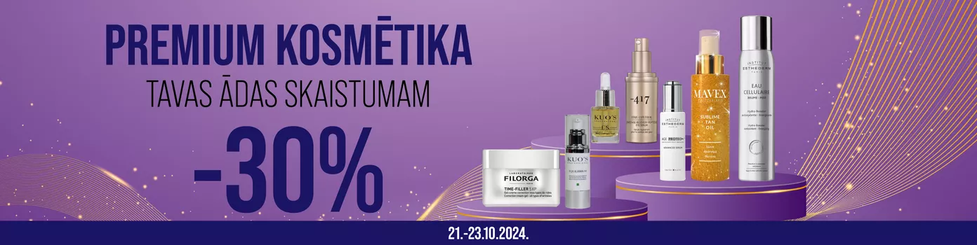 Premium kosmētikai -30%