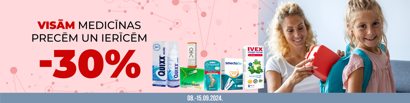 -30% discount on all medical goods and devices