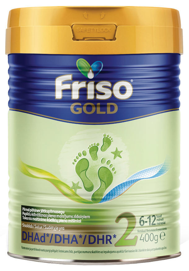 FRISO Gold 2 молочная смесь, 400 г | Mēness aptieka