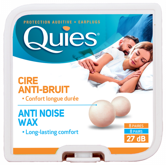 QUIES wax and cotton ear plugs, 16 pcs. | Mēness aptieka