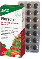 FLORADIX  Iron and Vitamin tabletes, 84 gab.