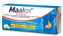MAALOX 400 mg chewable tablets, 40 pcs.