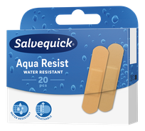 SALVEQUICK Aqua Resist plāksteris, 20 gab.