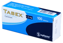 TABEX 1,5 mg tabletes, 100 gab.