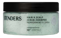 STENDERS Piparmētra un šī sviests matu un skalpa skrubis šampūns, 300 g