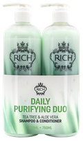 RICH Daily Purifuing Duo (750 ml+750 ml) komplekts, 1 gab.
