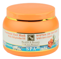 HEALTH&BEAUTY Dead Sea Minerals Sea buckthorn oil маска для волос, 250 мл