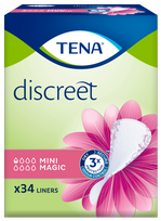 TENA Discreet Mini Magic urological pads, 34 pcs.
