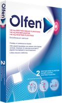 OLFEN 140 mg bandage, 2 pcs.