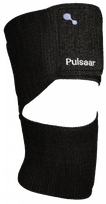 PULSAAR Black Elastic Compression bandage wrap, 1 pcs.