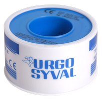 URGO  URGO Syval 5 m x 2,5 cm leikoplasts rullī, 1 gab.