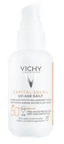 VICHY Capital Soleil UV-Age SPF 50+ тонирующий флюид, 40 мл