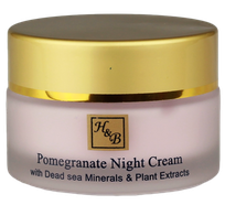 HEALTH&BEAUTY Dead Sea Minerals Pomegranate night face cream, 50 ml