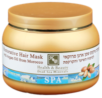 HEALTH&BEAUTY Dead Sea Minerals Argan Oil maska matiem, 250 ml