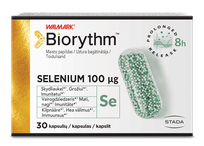 BIORYTHM Selenium kapsulas, 30 gab.