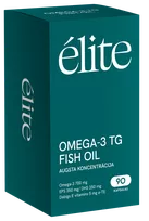 ELITE Omega-3 Tg Fish Oil kapsulas, 90 gab.