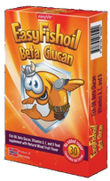  EASYFISHOIL Beta Glucan Zivju eļļas želejas konfektes, 30 gab.