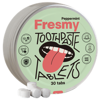 FRESMY Peppermint Toothpaste таблетки, 30 шт.