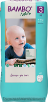 Nature M-3, 4-8 kg diapers, 52 pcs.