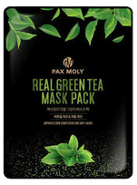PAX MOLY Real Green Tea facial mask, 25 ml