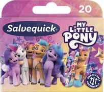 SALVEQUICK My Little Pony Детский пластырь, 20 шт.