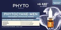 PHYTO  Phytocyane-Men Progressive Anti-Hair Loss Treatment For Men 3,5 ml ampulas, 12 gab.