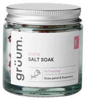 GRUUM Blota Rose Petal and Rosemary bath salt, 120 ml