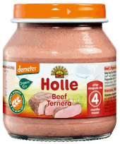 HOLLE from 4 mon. Beef puree, 125 g